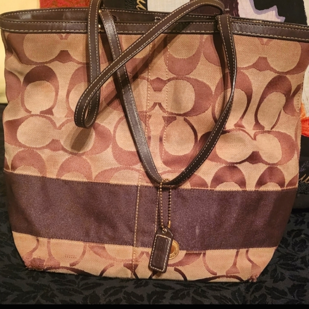 Coach signature bag!